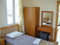 Apartment for holiday let in the centre of Larnaca in Cyprus - twin bedrooms are both light and airy