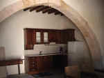 Vouni Lodge has many traditional features including original archways. - click to enlarge.