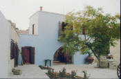 Plenty of space in the courtyard to host a wedding reception under the Cyprus stars