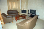 The living room at Poliana villa in Cyprus